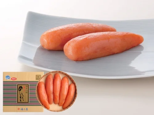 福さ屋の謹製辛子めんたいと樽入り210gの公式商品写真